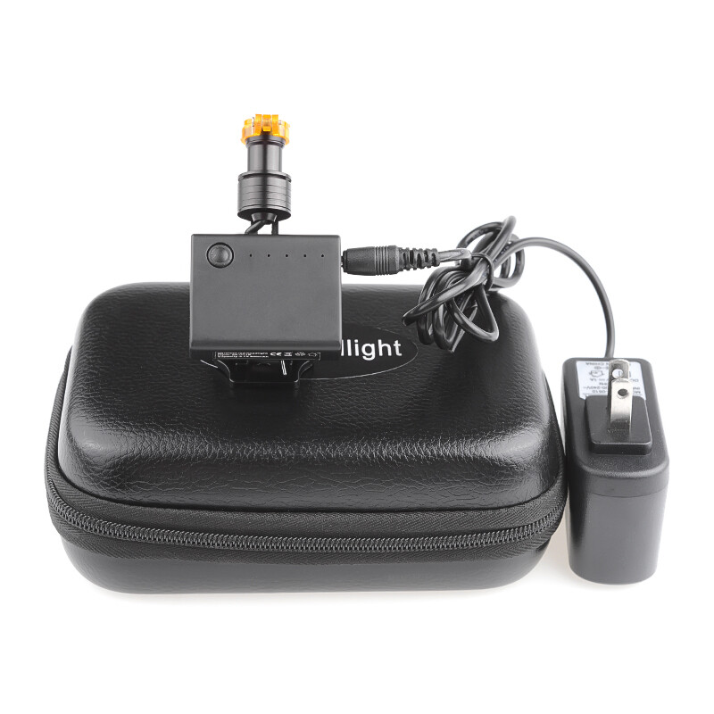 5W Dental LED Wireless Headlight Optical Filter Clip on BinocularLoupe DY-013 CE