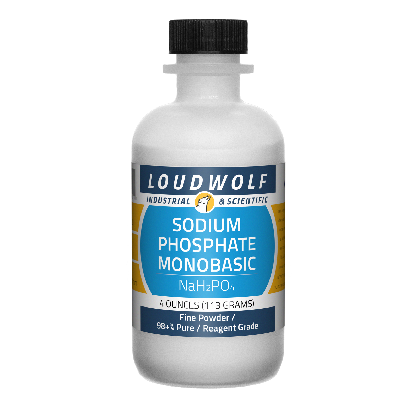 Sodium Phosphate Monobasic, 4oz, Reagent Grade, Sturdy Bottle, SHIPS SAME DAY