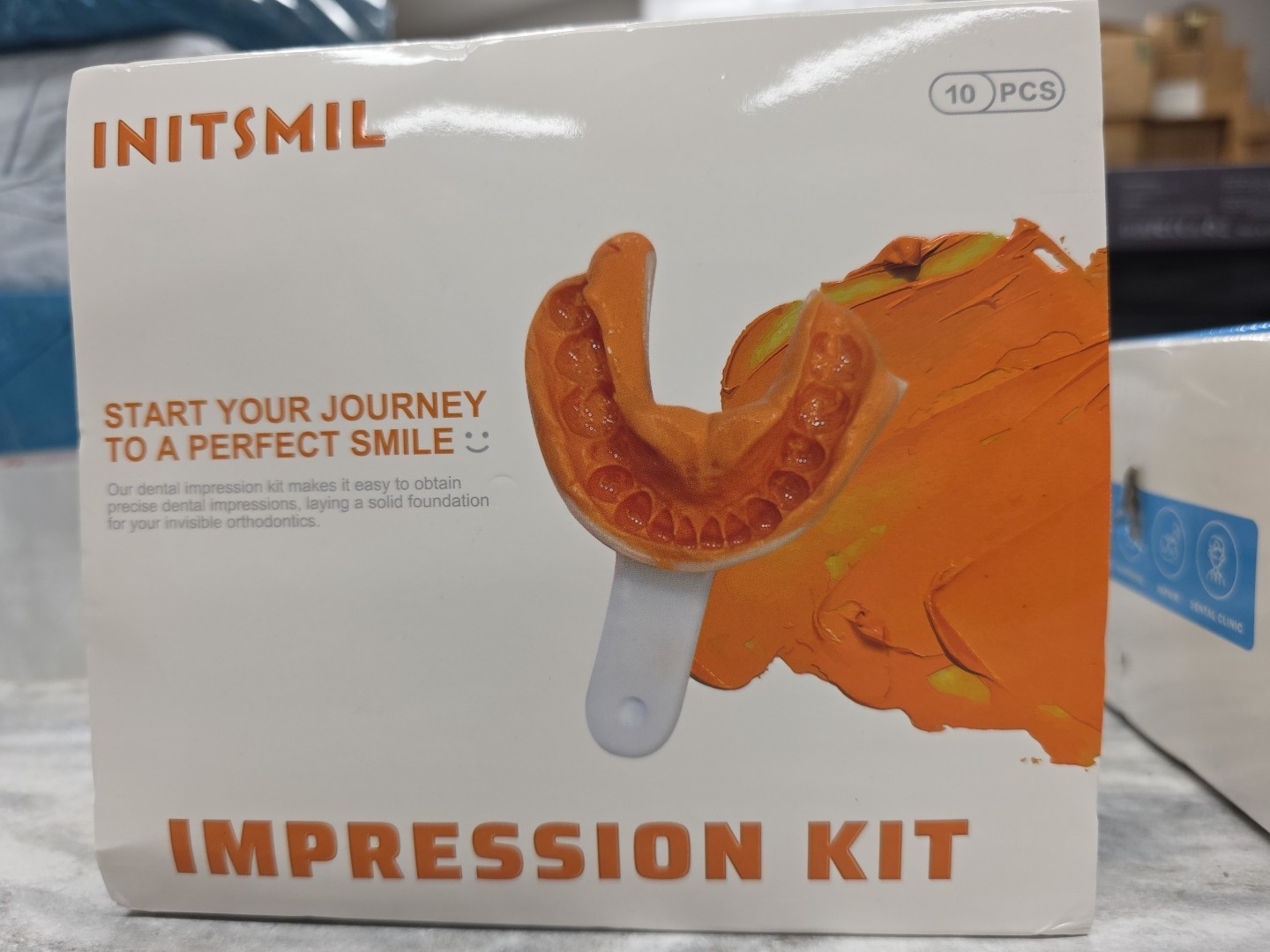 Initsmil Impression Kit 10 Pcs. Start Your Journey To A Perfect Smile