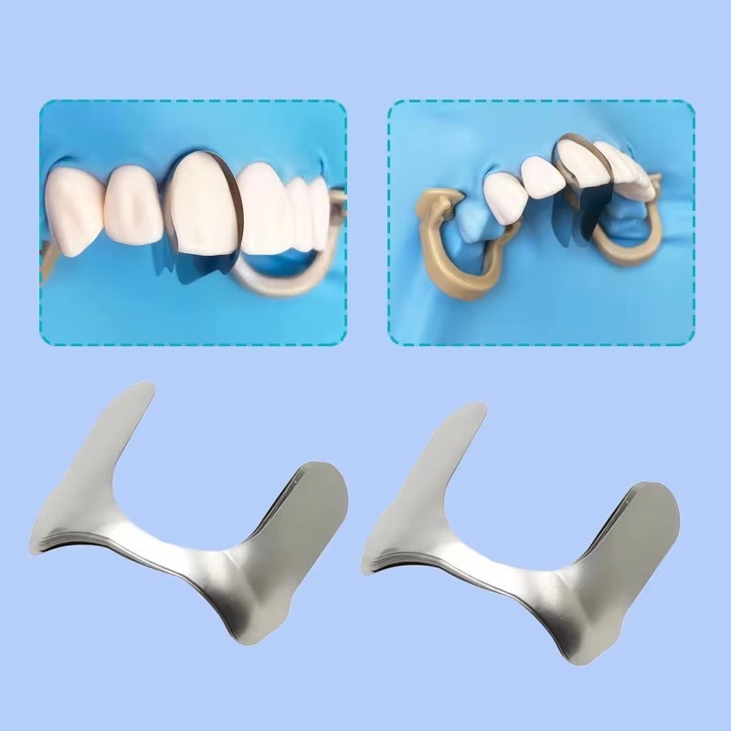 Dental Anterior Matrix Bands Sectional Contoured Metal Matrices System Twin M8