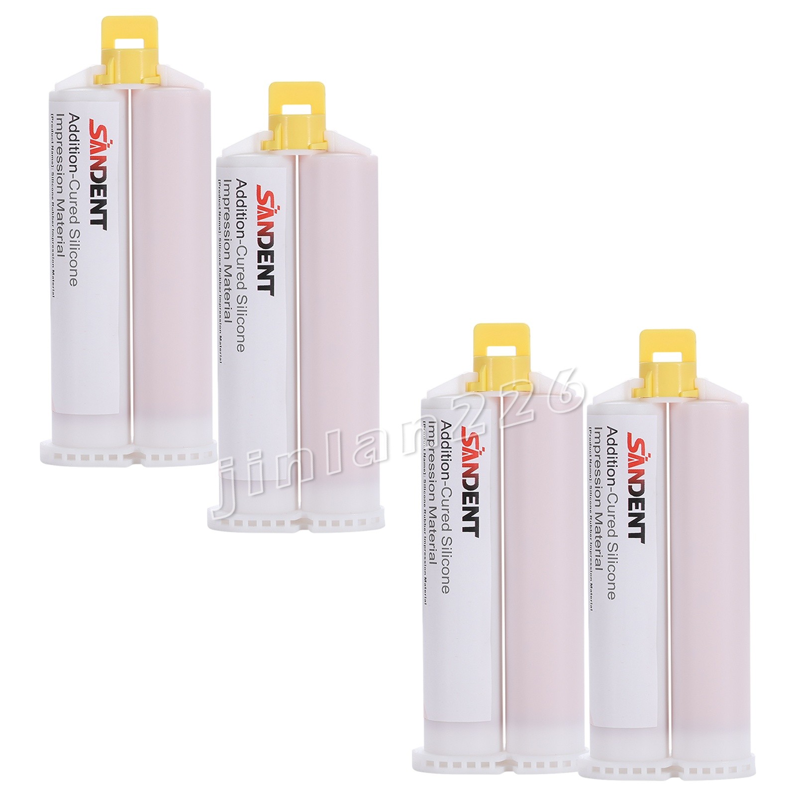 VPS IMPRESSION MATERIAL LIGHT BODY FAST SET 4 x 50 ML HYGEDENT USA +20 Tips