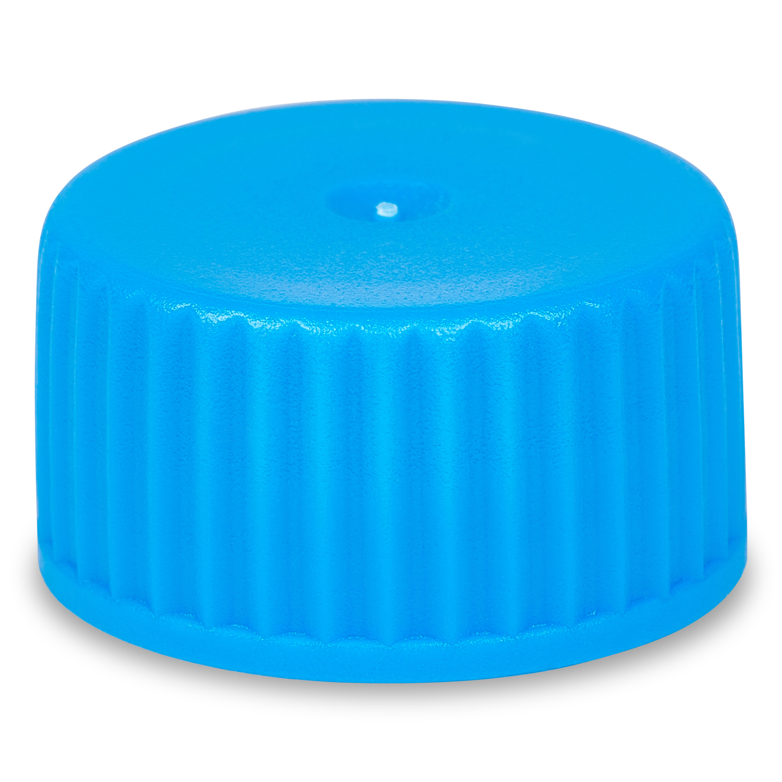 Screw Caps for Transport Tubes, Fits 5ml and 10ml, PE, Blue (Case 2000)