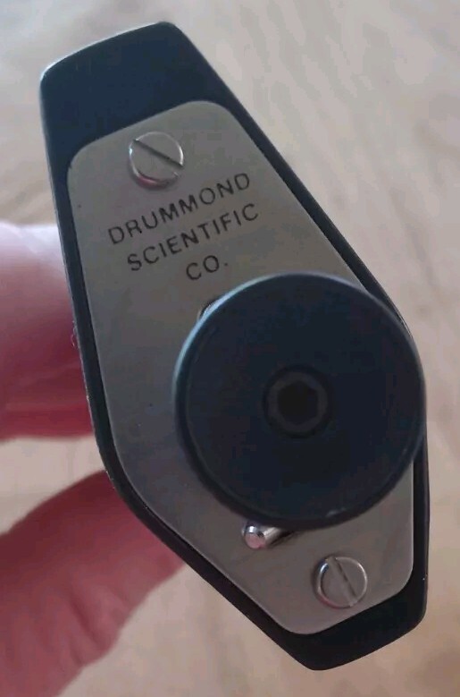 DRUMMOND 1000uL Digital Microdispenser Variable Volume Single Channel Pipet