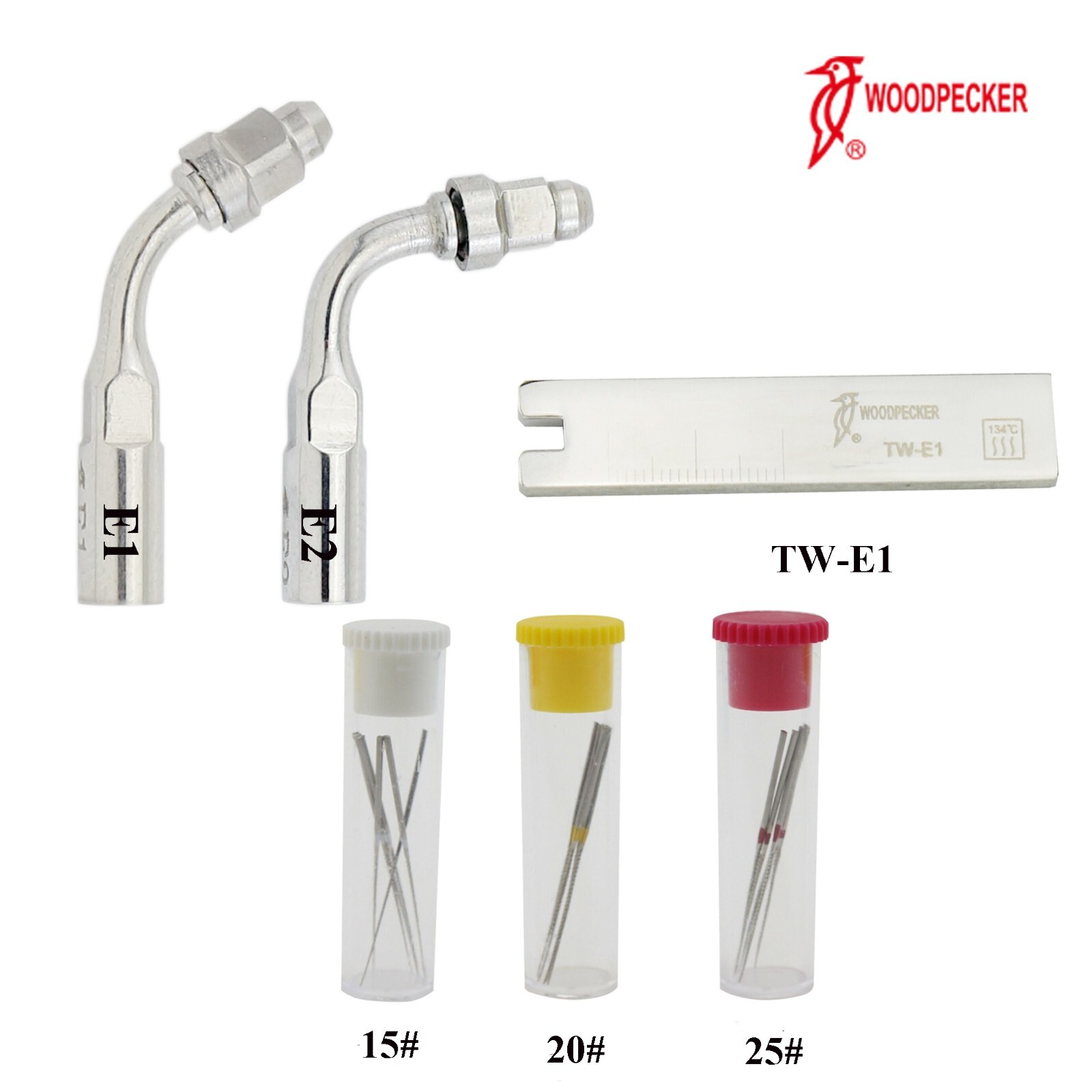 Woodpecker Ultrasonic Scaler Tips EMS Piezon LED Handpiece Piezo P1 G1 G4 HP-5L