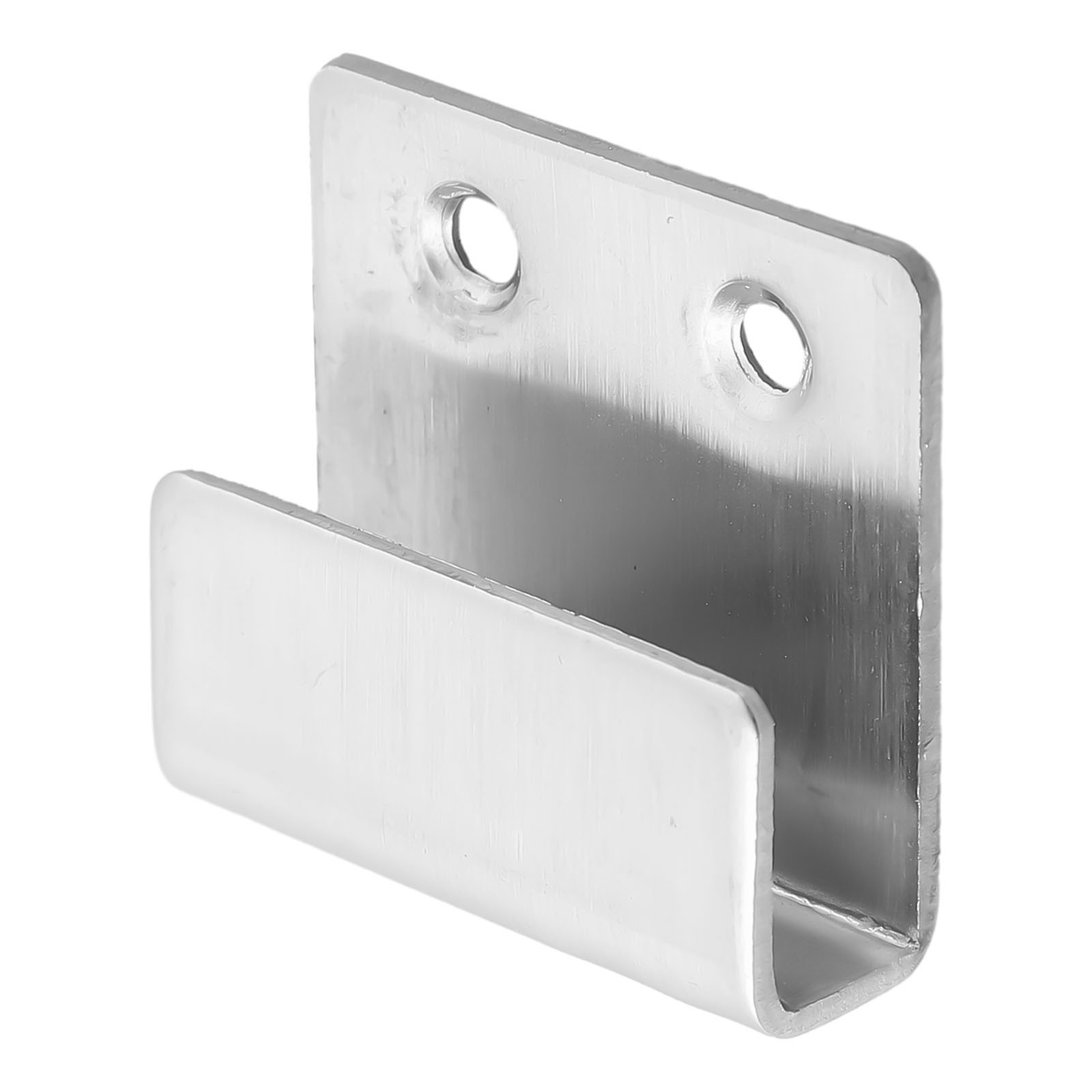 U Shape Corner Brackets made of Silver Stainless Steel Easy to Install and Use