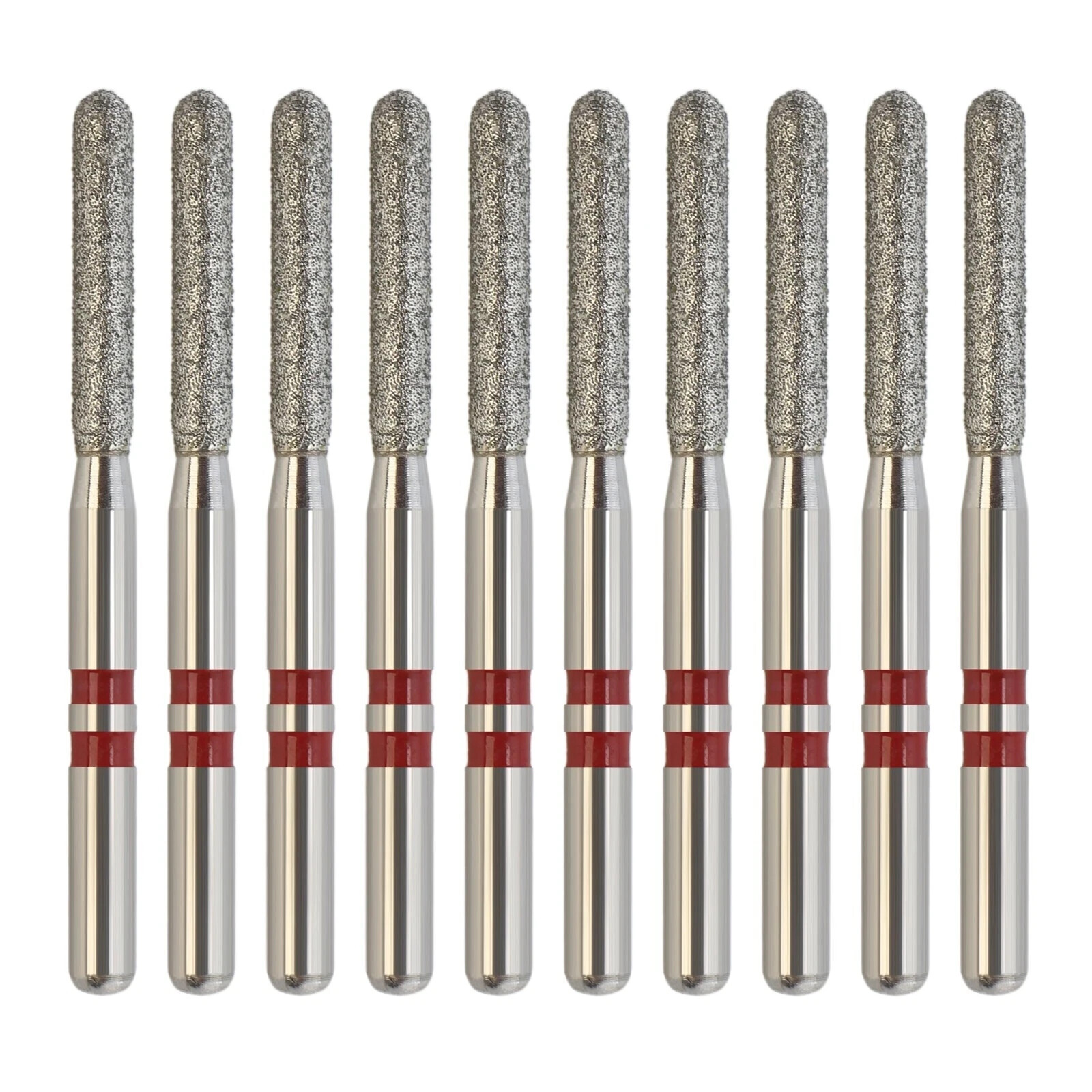 Zirconia Diamond Bur Round End Cylinder 882/014C 881/014M 881/014F FG High Speed