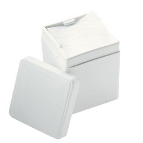 (White) Dental/Medical 2 X 2 Gauze Spring Loaded Sponge Dispenser (2 dispensers)