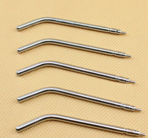 50pcs Dental Air Water Spray Triple Syringe Metal Nozzles Tips Tube Autoclavable