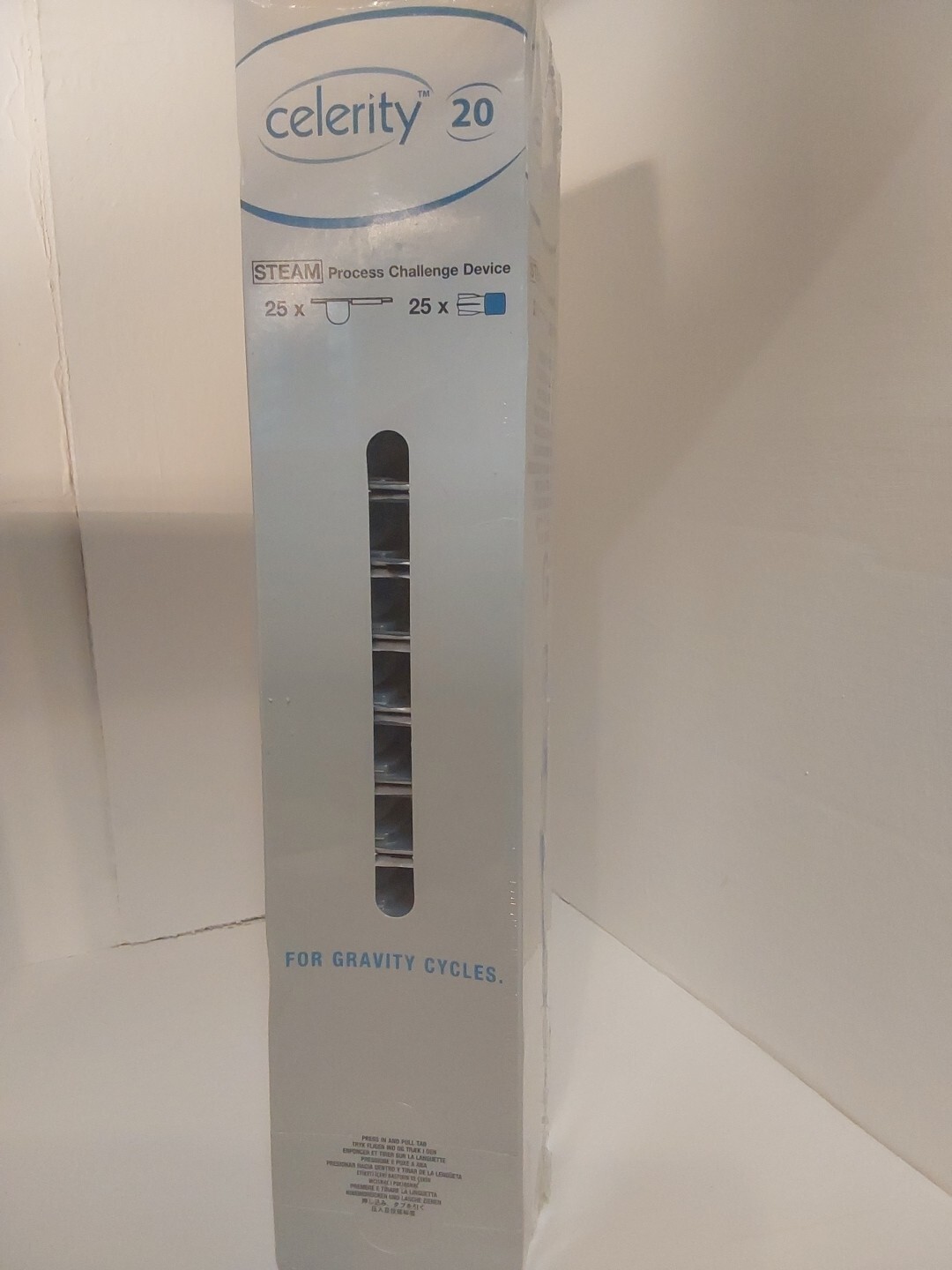 Steris – Celerity 20 – LCB050 Steam Process Challenge Device – 25 per box