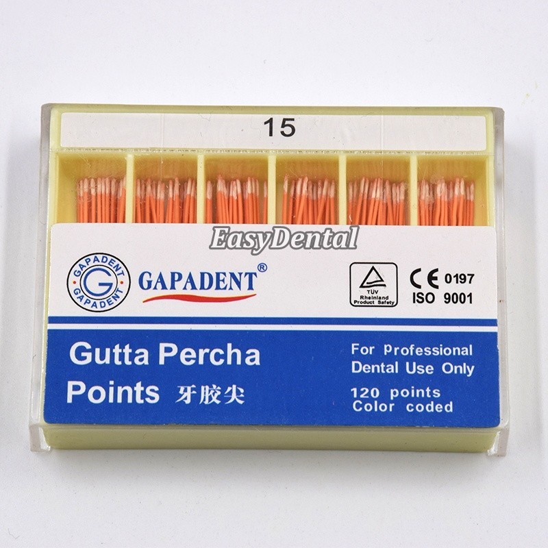 Dental Endo Gutta Percha Points/Absorbent Paper Points Taper 0.02/0.04/0.06