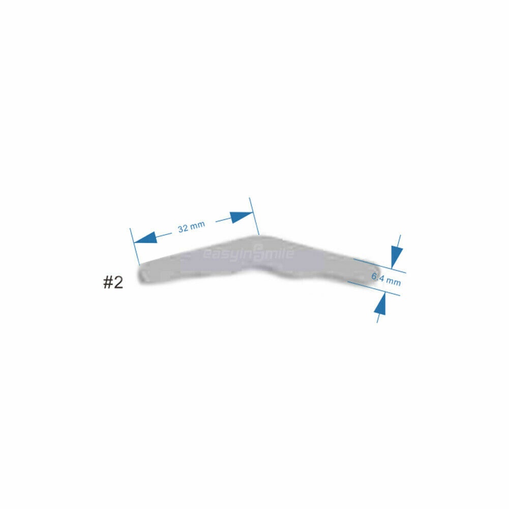 144Pcs Dental Matrix Bands Sectional Contoured Band Tofflemire Regular #1-#4