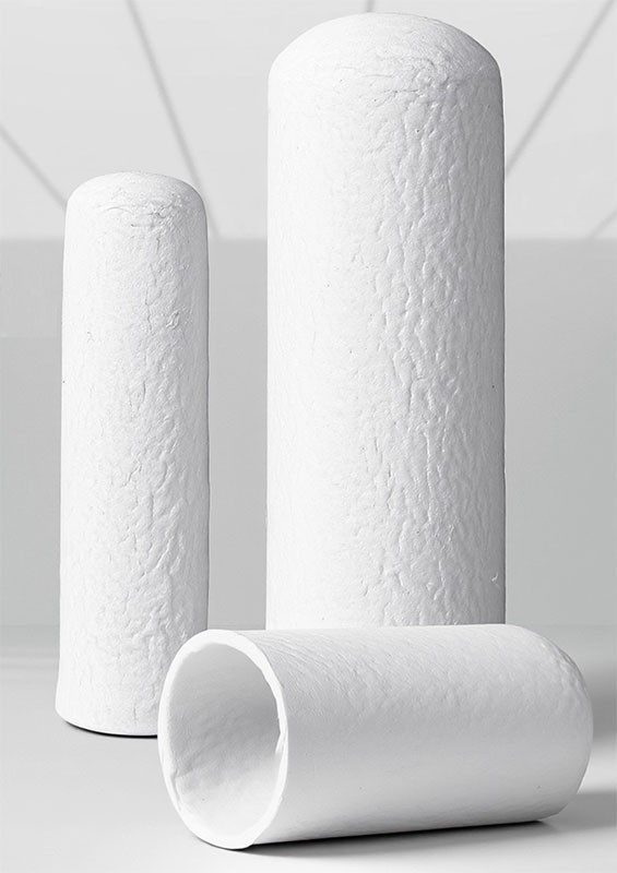 Glass Fiber Thimble Filter 25pcs High Temperature Soxhlet Extraction