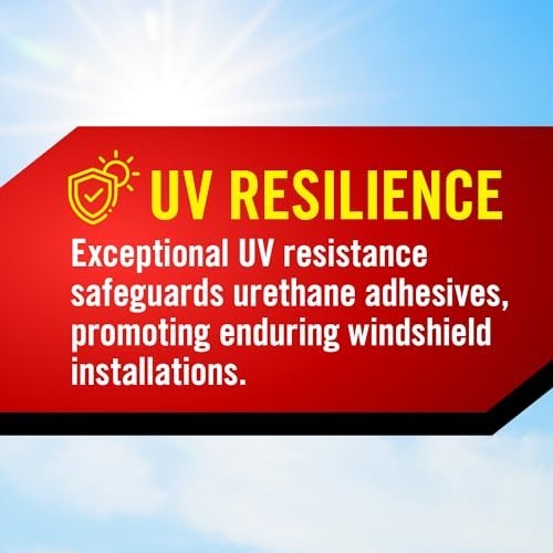 Windshield Primer for Replacement – Fast Drying, UV Resistant, Adhesion Promoter