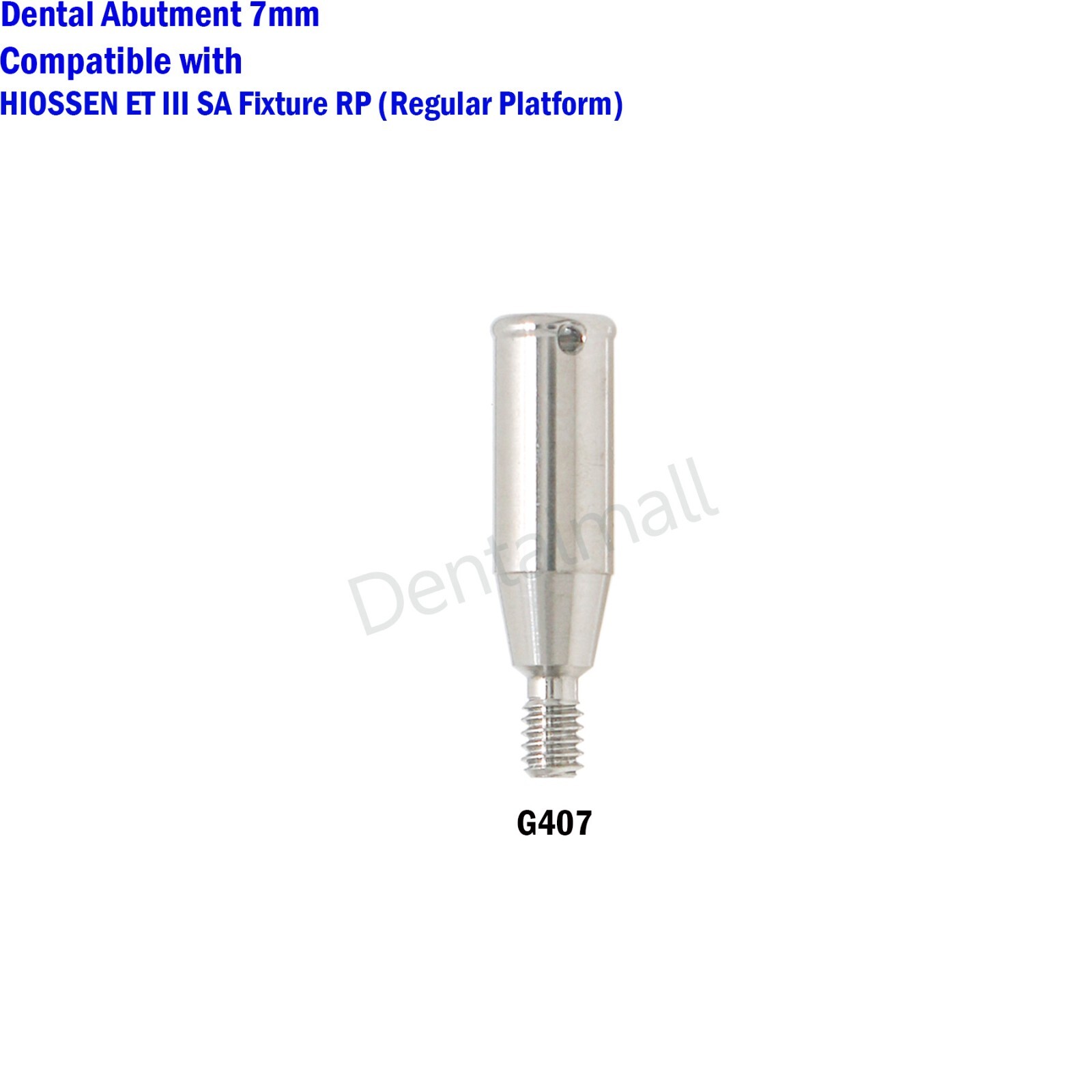 Oerdenture Remove Tools Regular Implant Abutment Male Cap Kit for HIOSSEN Osstem