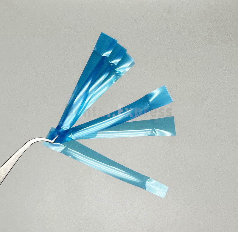 Dental Blue Proximal Strips Polyester Matrix Bands Metal Anterior Twin Matrices
