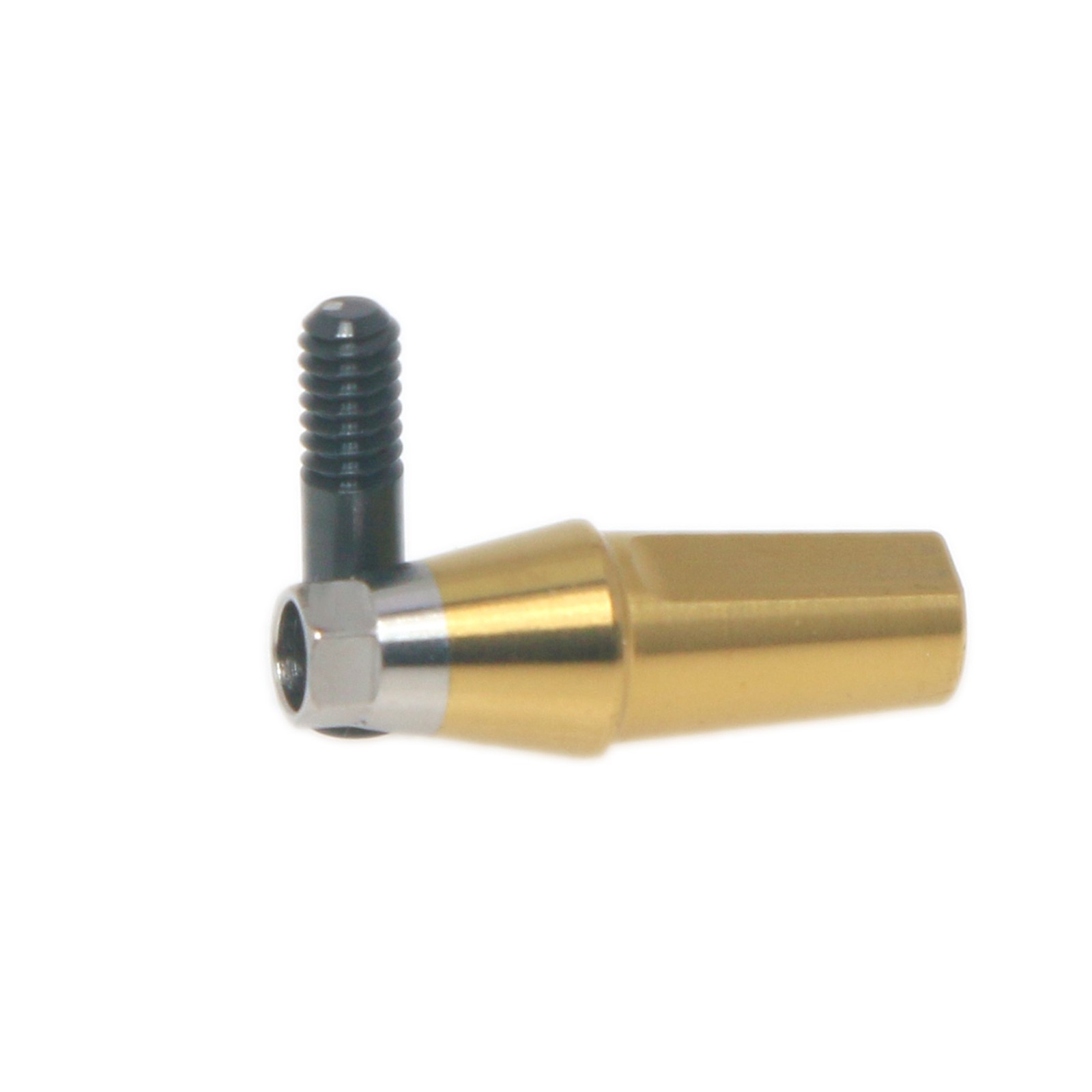 Titanium Straight Abutment Compatible with Osstem Hiossen Regular Ø4.5/5.0/6.0mm