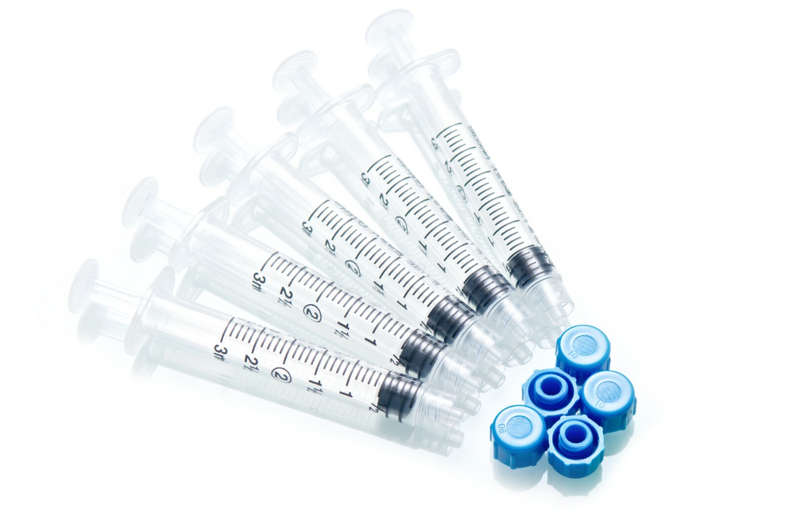 Dispense All – 3ml/cc Industrial Syringe with Storage Cap
