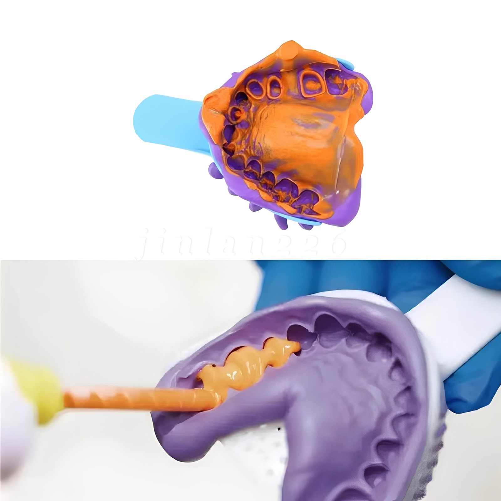 New Dental Impression Material Light Body Fast Rapid Set VPS 50 ml Cartridges