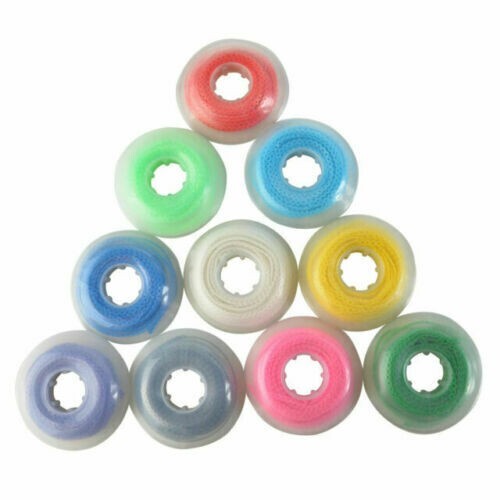 10 Rolls Ortho Braces Dental Elastic Power Chain Continious Type Multi Color