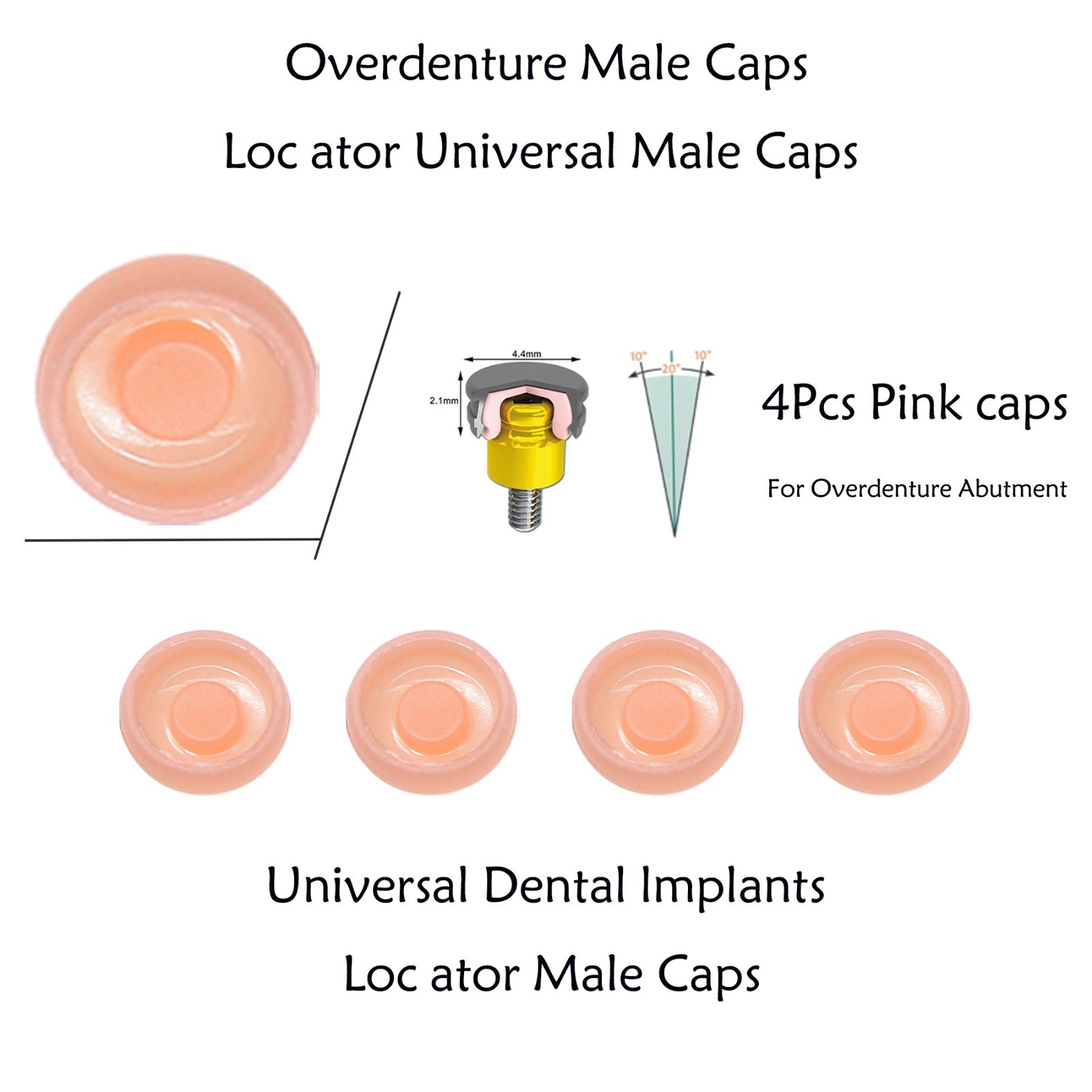 US Universal Implant Remove Core Tool Set – PEEK, Durable, 2.4 lbs, 4pcs Set
