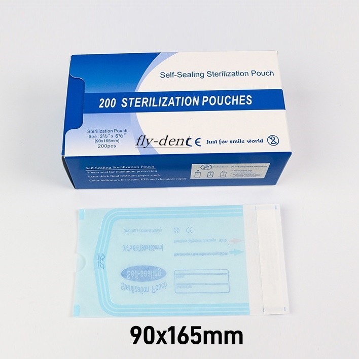 Self Sealing Sterilization Pouches Pouch Disposable Autoclave Dental Sterile Bag