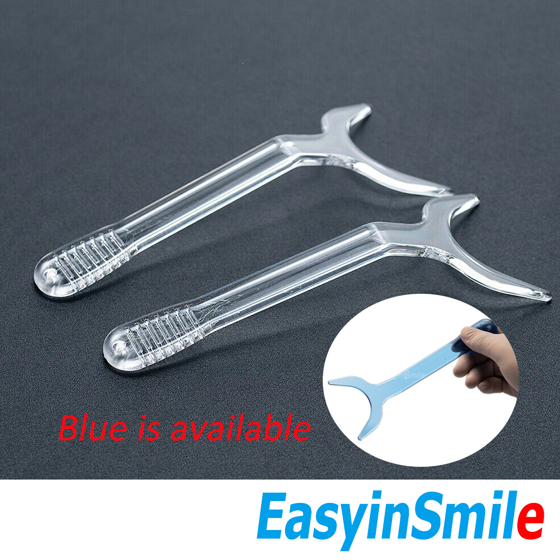 2Pcs Dental Cheek Retractor Mouth Opener Easyinsmile Photograph T-shape Lip