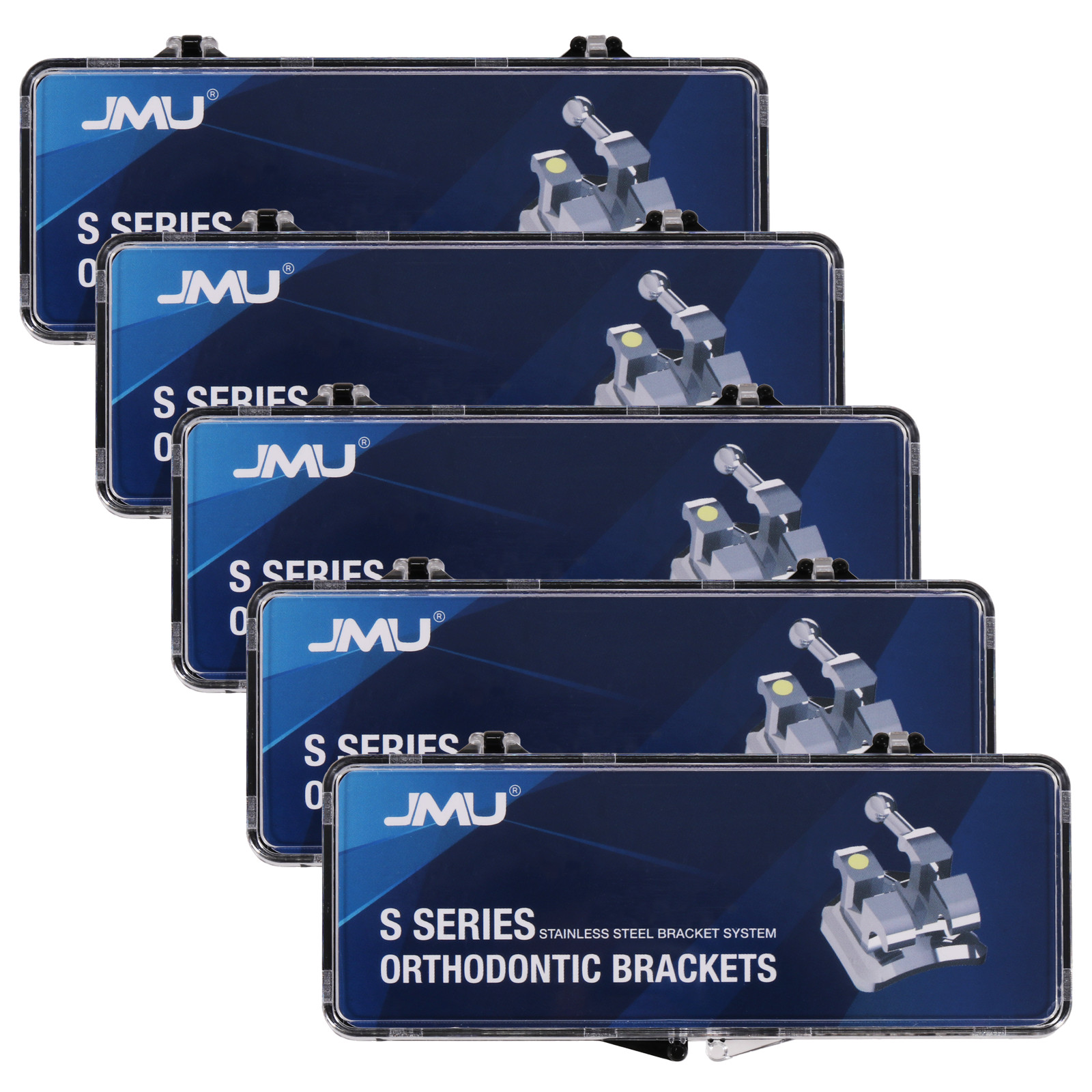 20Pcs Dental Orthodontic Brackets Braces Mini Roth MBT 018/022 Hooks 345 Metal