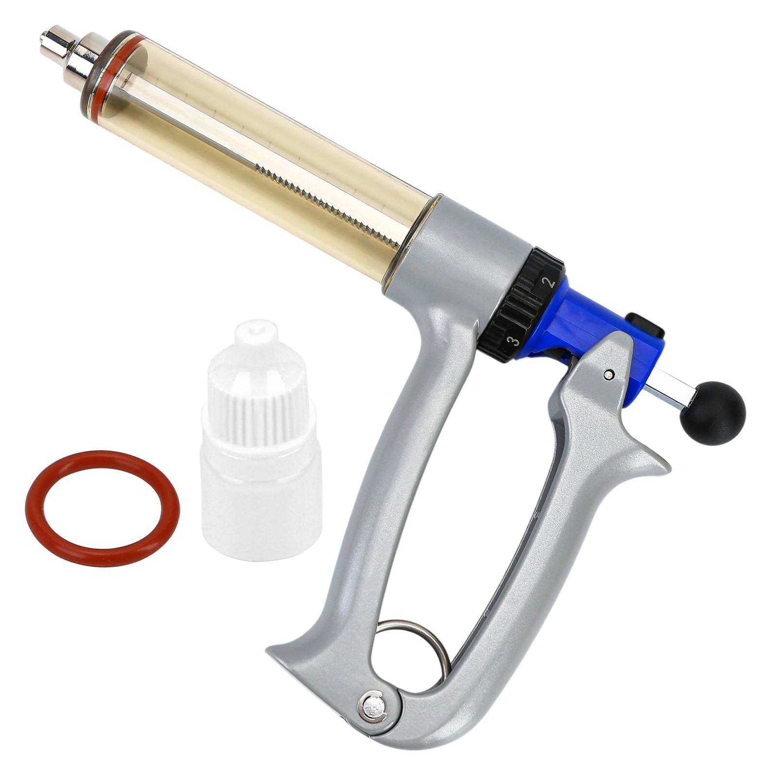 50ML Semi Adjustable Continuous Repeating Auto Injector – Livestock Pump Auto…