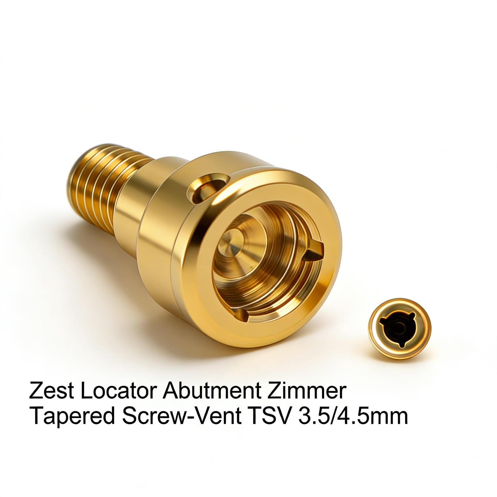 US Dental Ti abutment compatible Zest locator Anchor for ZIMMER TSV 3.5mm/4.5mm
