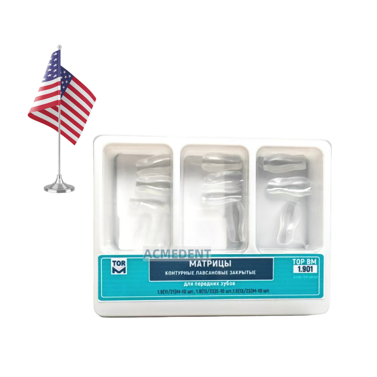 Dental Clear Matrix TOR VM Anterior Matrices BT Fits Bioclear Black Triangle