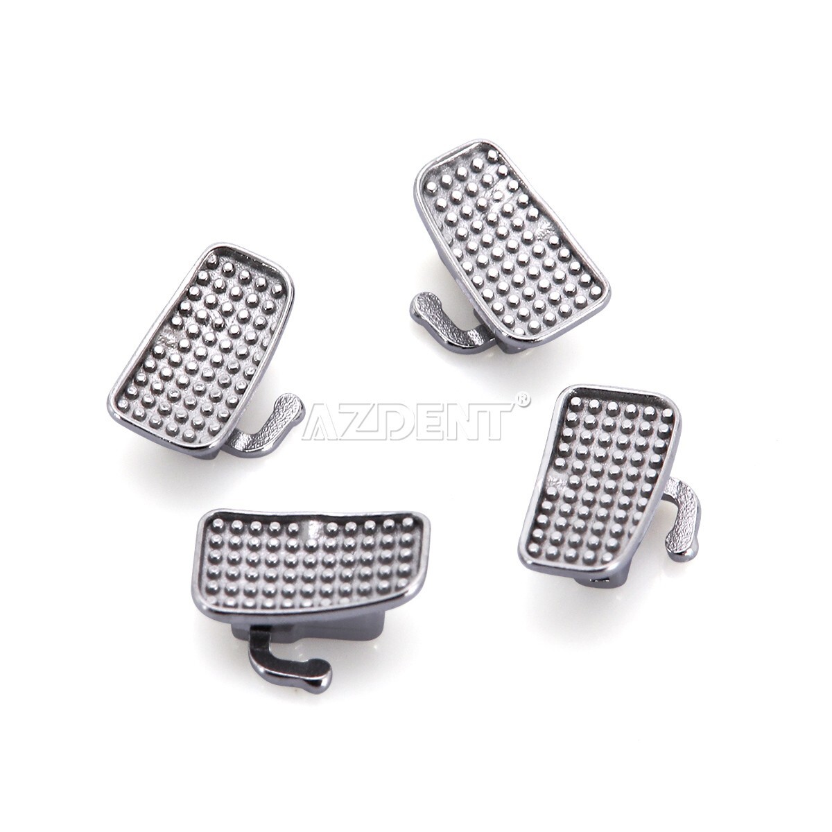 AZDENT Dental Ortho Self Ligating Brackets Braces Mini Roth.022 Hook 345