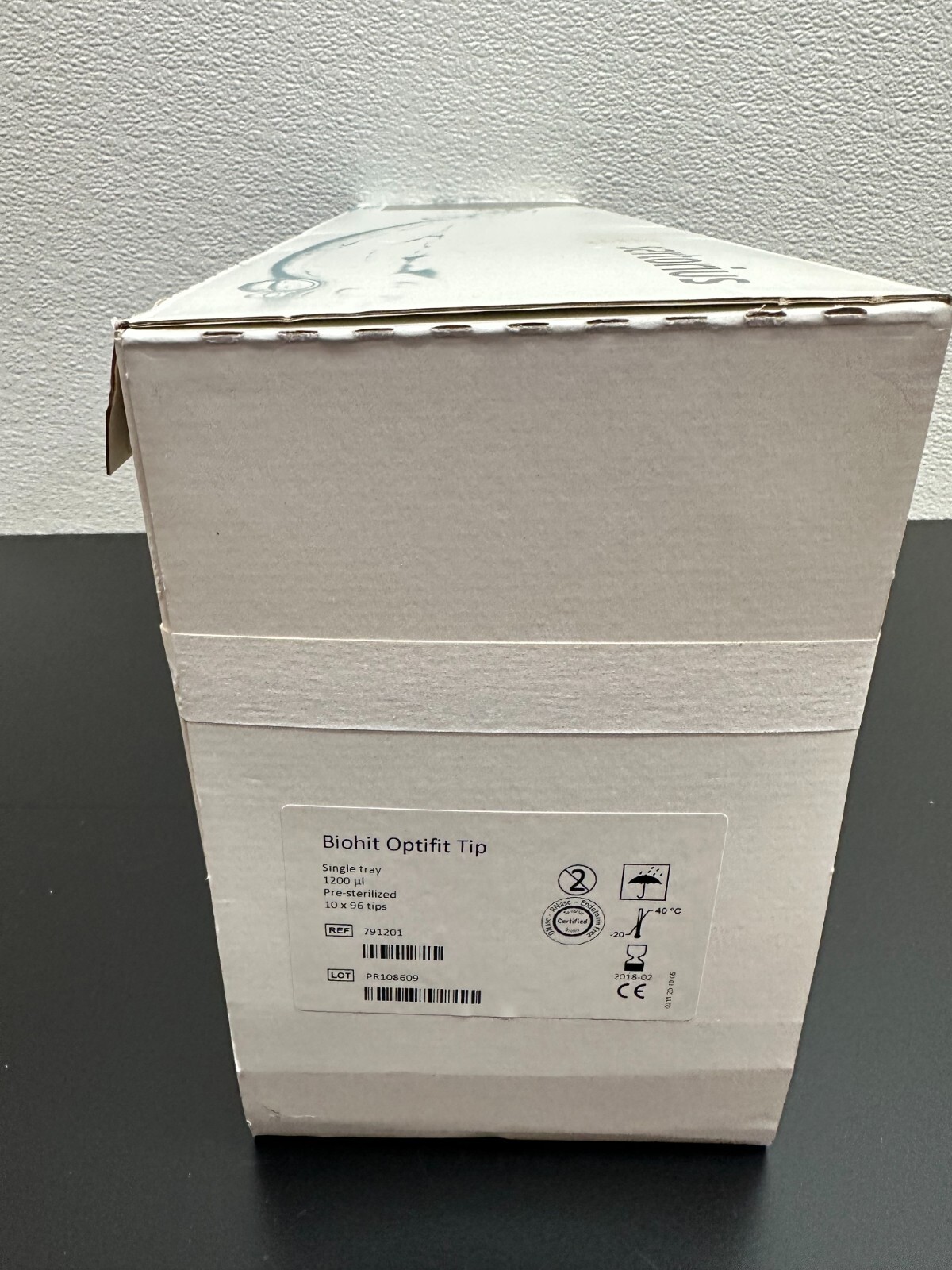 Sartorius Biohit REF 791201 Optifit Tip 1200µl 10 Racks