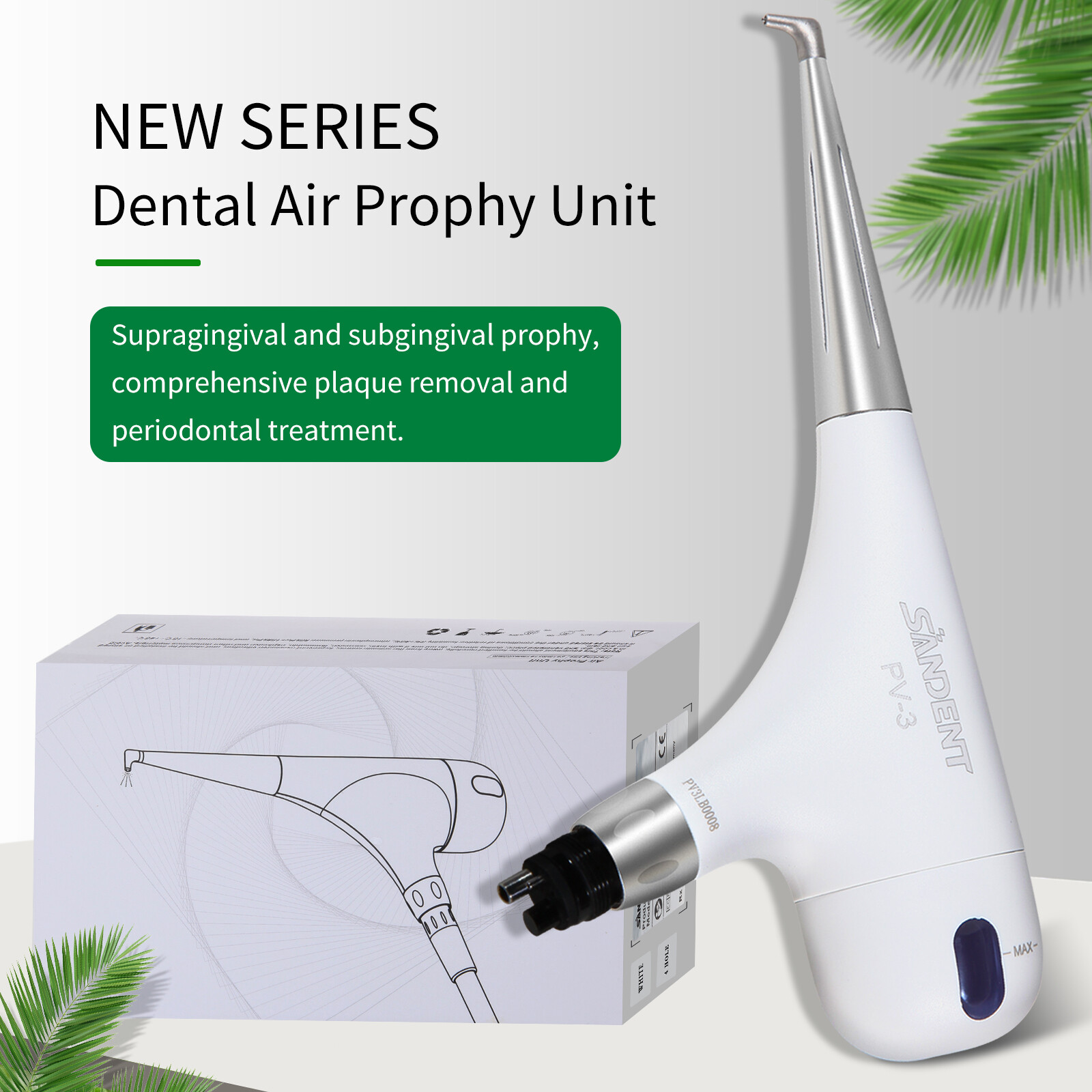 Dental Air Flow Teeth Polishing Polisher Handpiece Hygiene Air Prophy Jet 4 H po