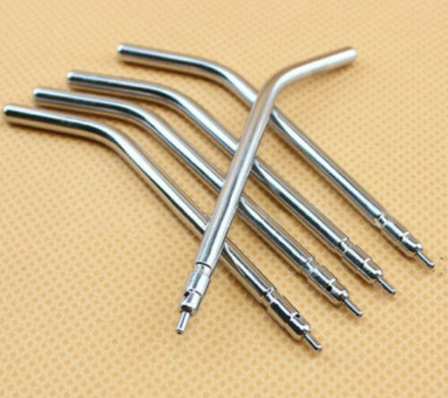 50pcs Dental Air Water Spray Triple Syringe Metal Nozzles Tips Tube Autoclavable