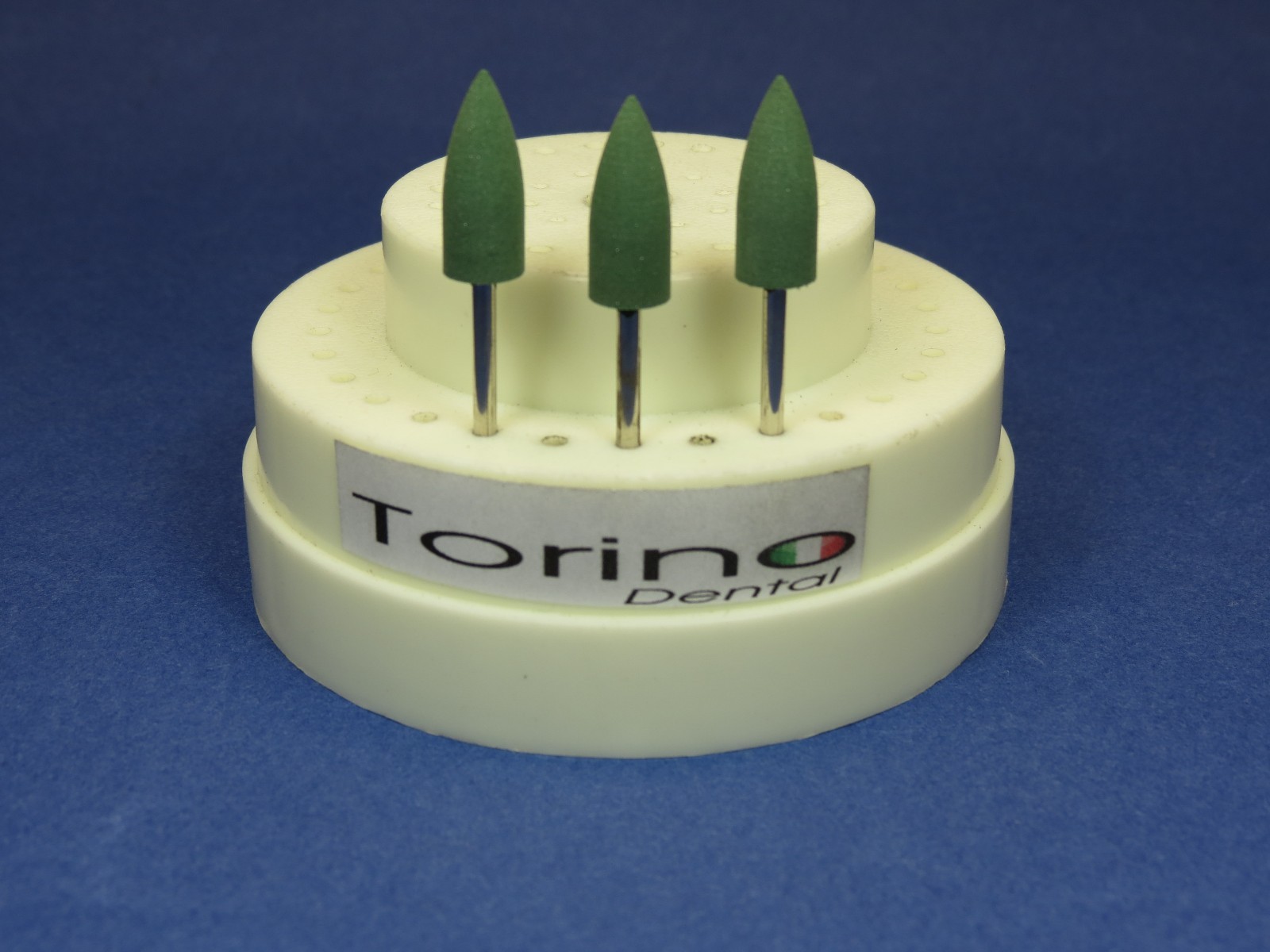 Dental Lab Silicone Polishers Burs Conical Trunk HP 8H8606 Kit /3 Pcs TORINO