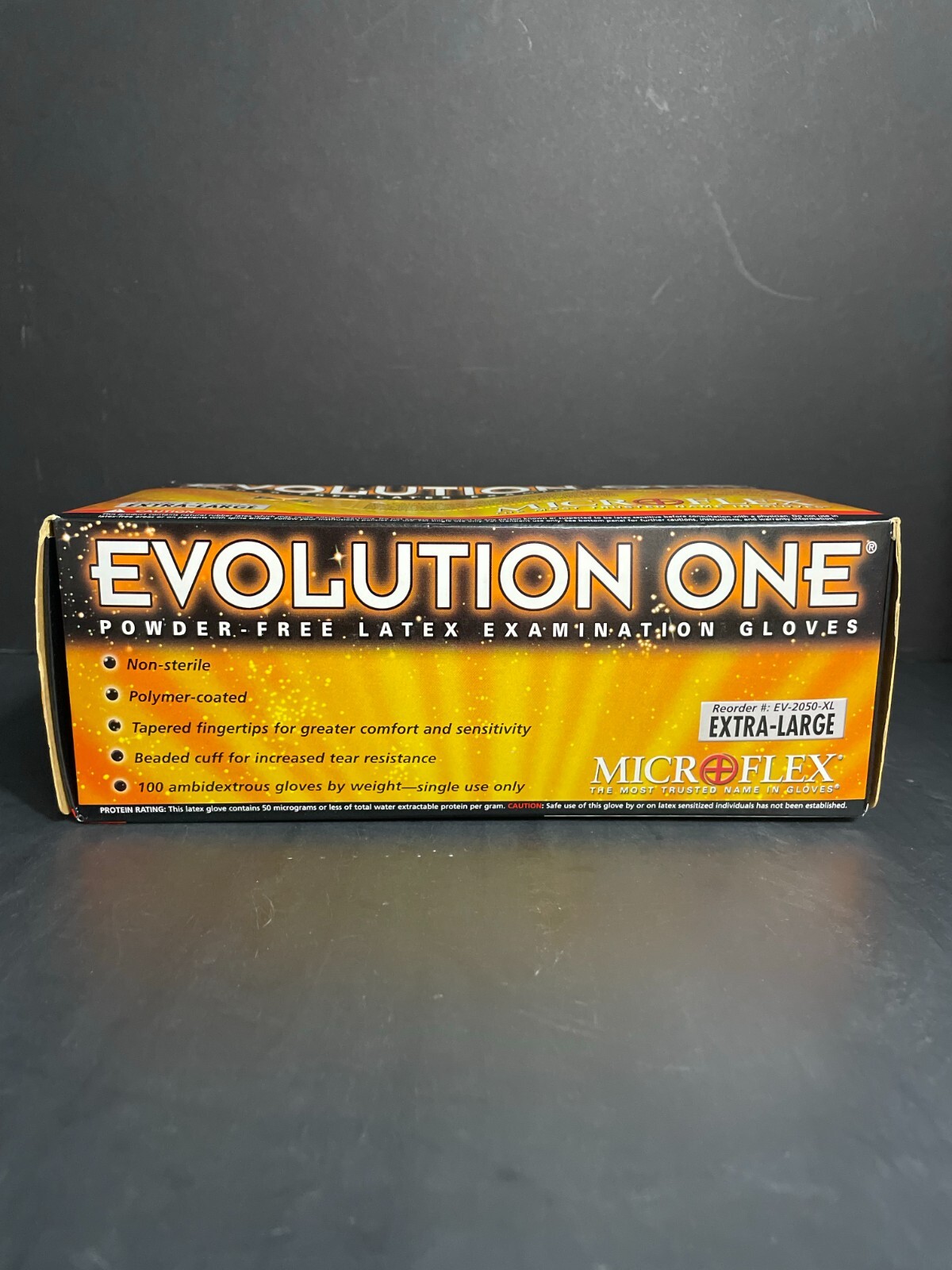 Ansell Latex Gloves Extra Large Microflex 10 Boxes with 100 Gloves Each