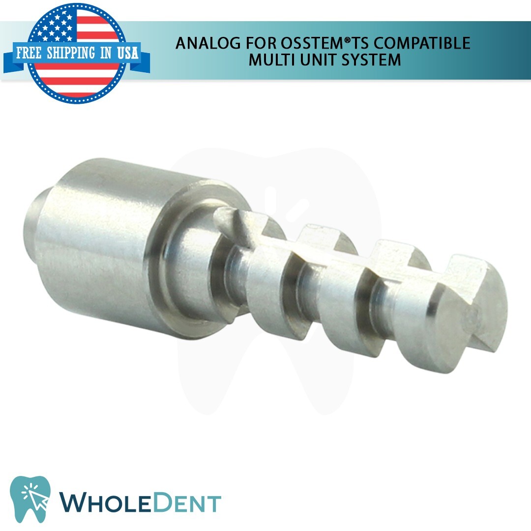 5 Analog For Multi Unit System Dental Osstem® TS Hiossen® ET Compatible Hex Lab