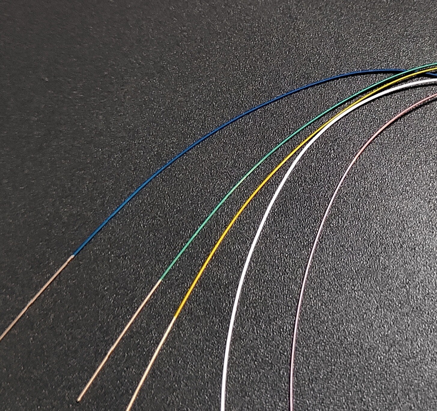 5* Coat Colored Arch Wire Super Elastic Niti Round White Yellow Blue Green Red