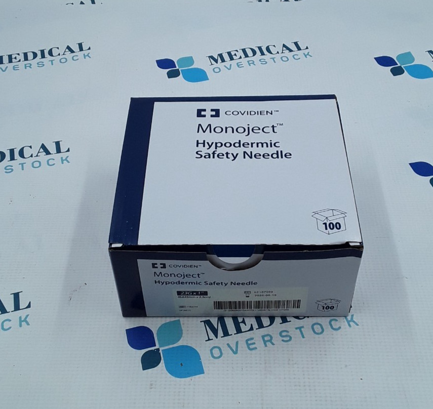 Covidien Monoject Hypodermic Safety Needle REF 1182310 Box of 700