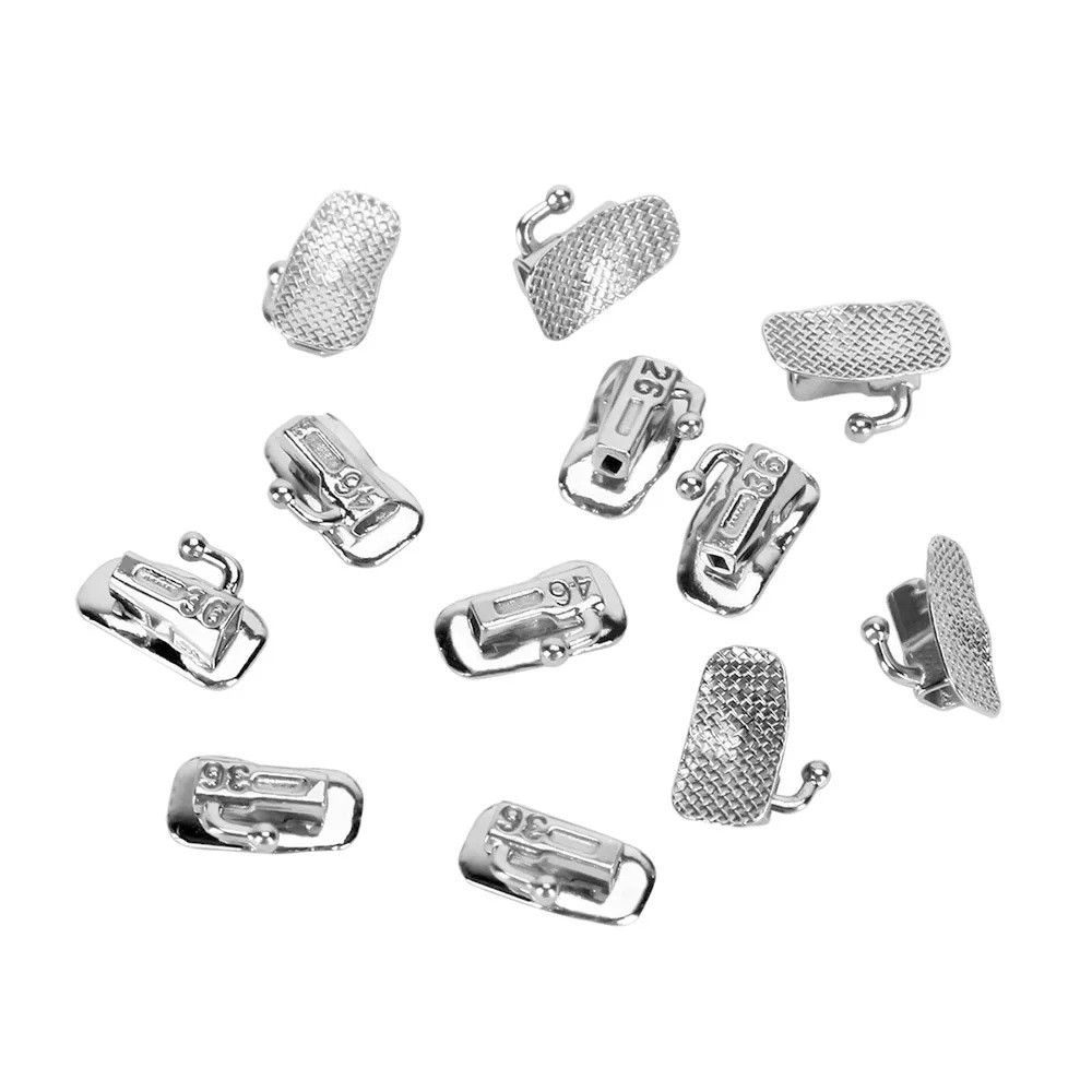 Dental Orthodontic Buccal Tubes 1st Molar MBT Roth 022 Bondable Mesh 10Sets/box