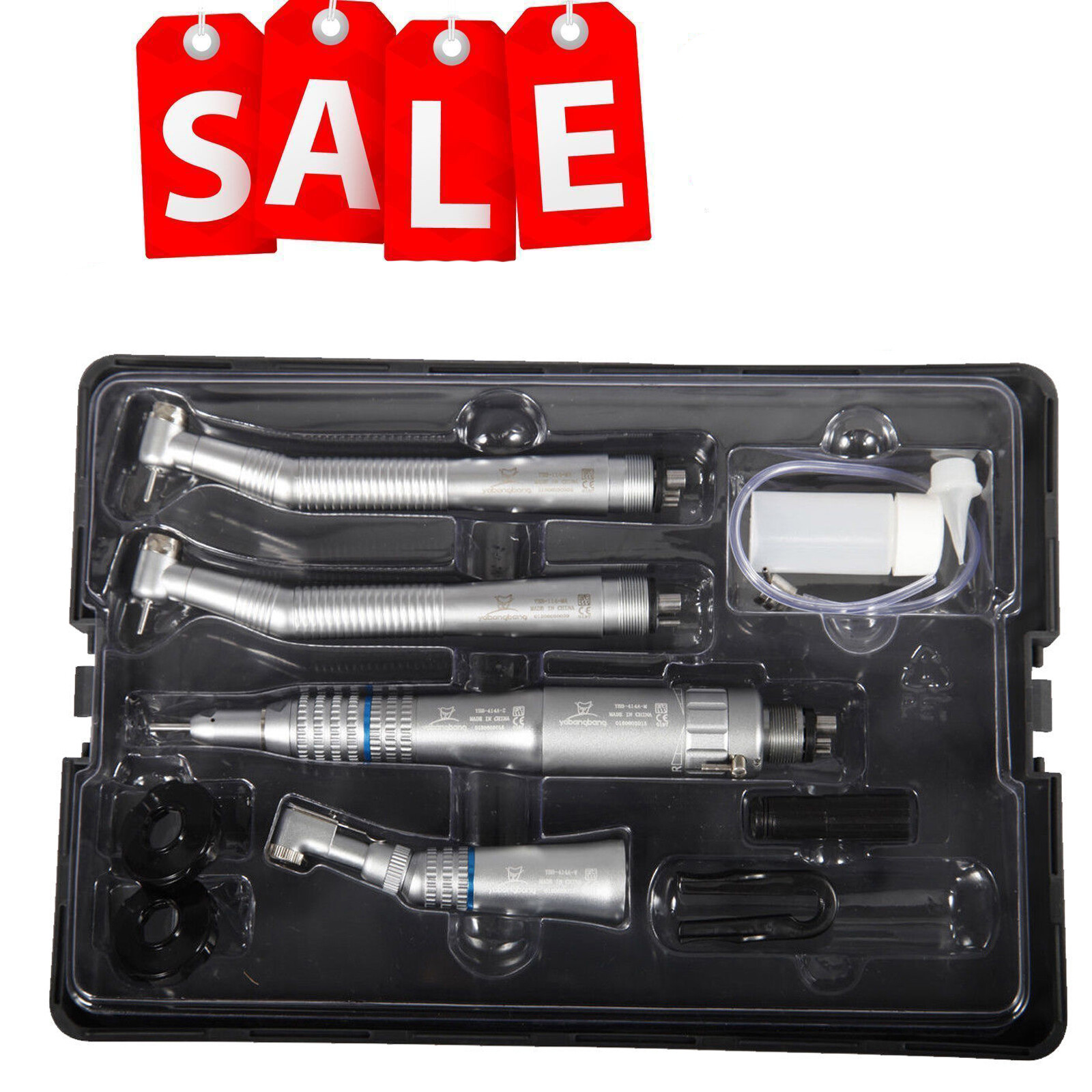 NSK Pana Max Style Dental High Low slow Speed Handpiece Kit Turbine 4 Hole USA
