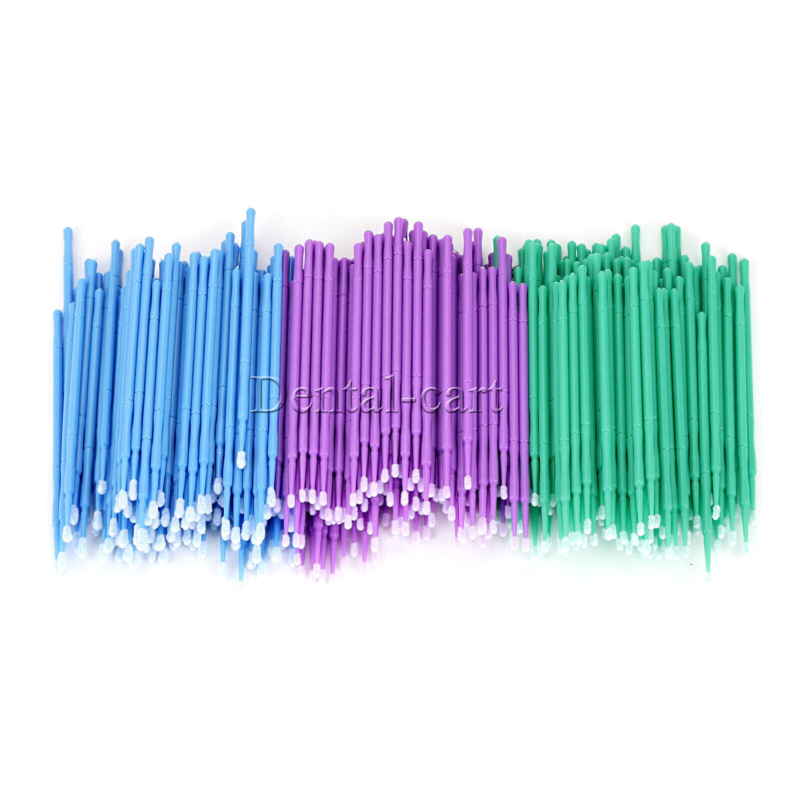 100Pcs Dental Disposable Bendable Micro Brush Applicator/Long Type/Taper Brush