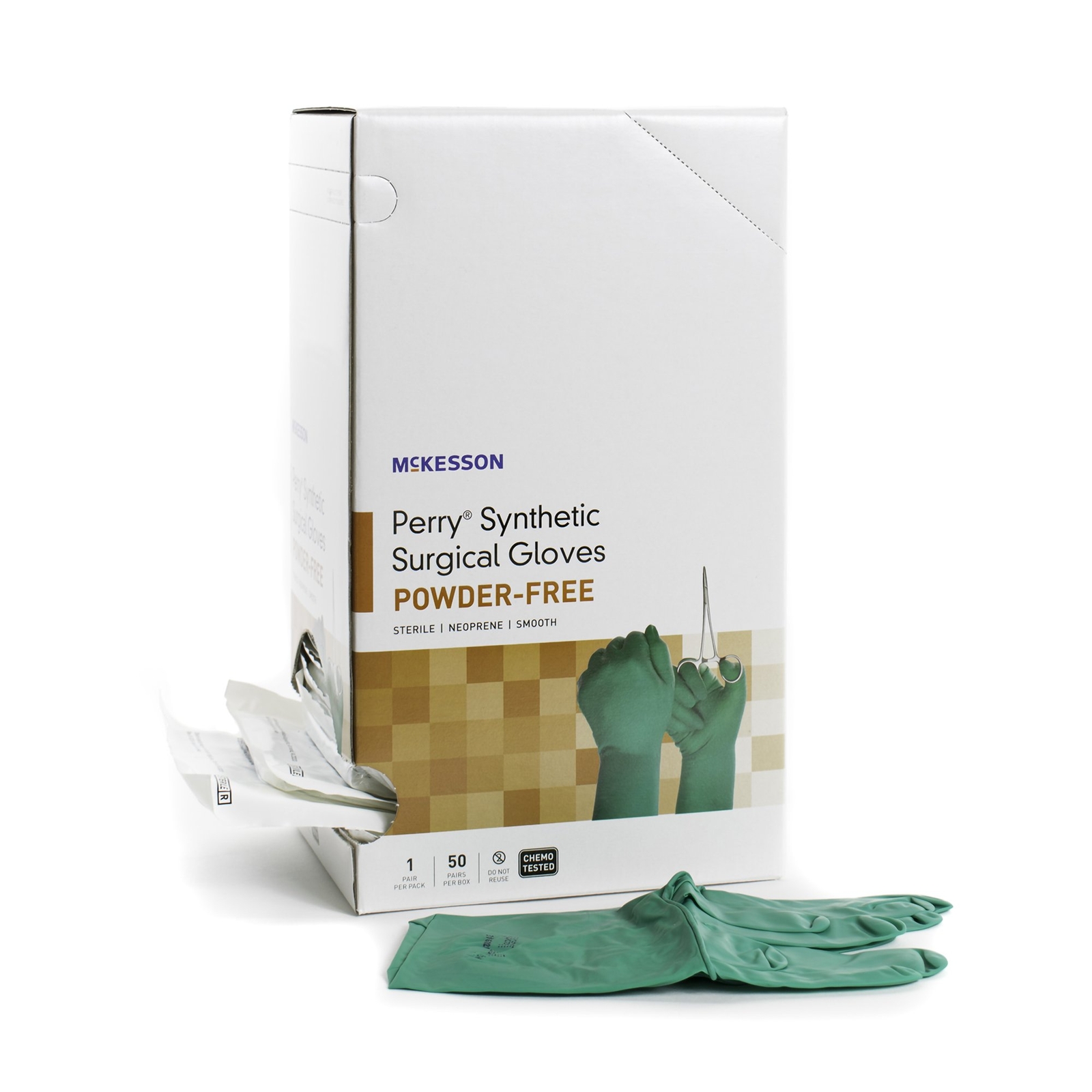 McKesson Polychloroprene Surgical Glove – 50 per Box