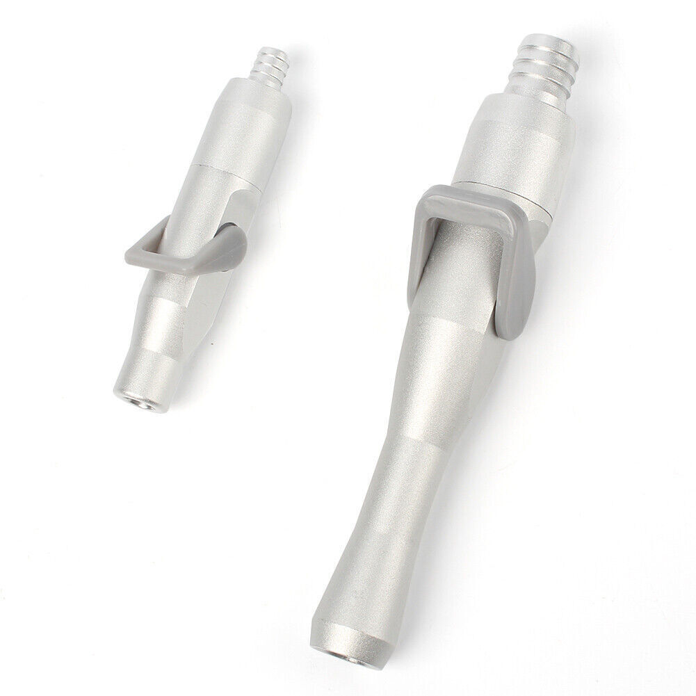 Dental Saliva Ejector Suction Valves Strong Weak Swivel Adapters Aluminum 2PCs