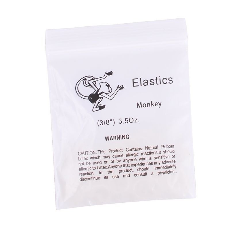 Dental Orthodontic Rubber Bands Elastics Latex Braces 3.5/4.5/6.5Oz 100x/Bag
