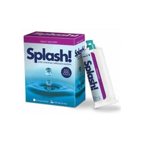 Denmat SPD1233 Splash! Cartridge Half-Time Set Heavy Body Cartridges 2/Pk 48 mL