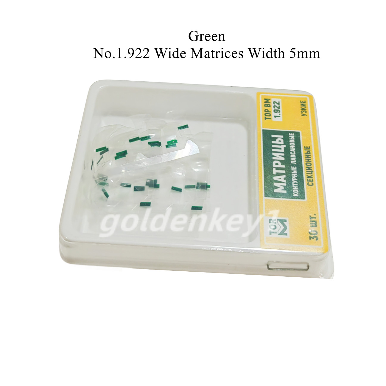 Dental Clear Matrix Transparent TOR VM Matrices Polyester Strip Width 5mm 7mm