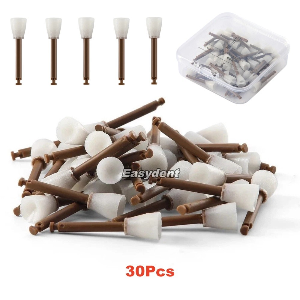 30Pcs/Box Enhance Style Composite Finishing Cups Dental RA Shank Finishers