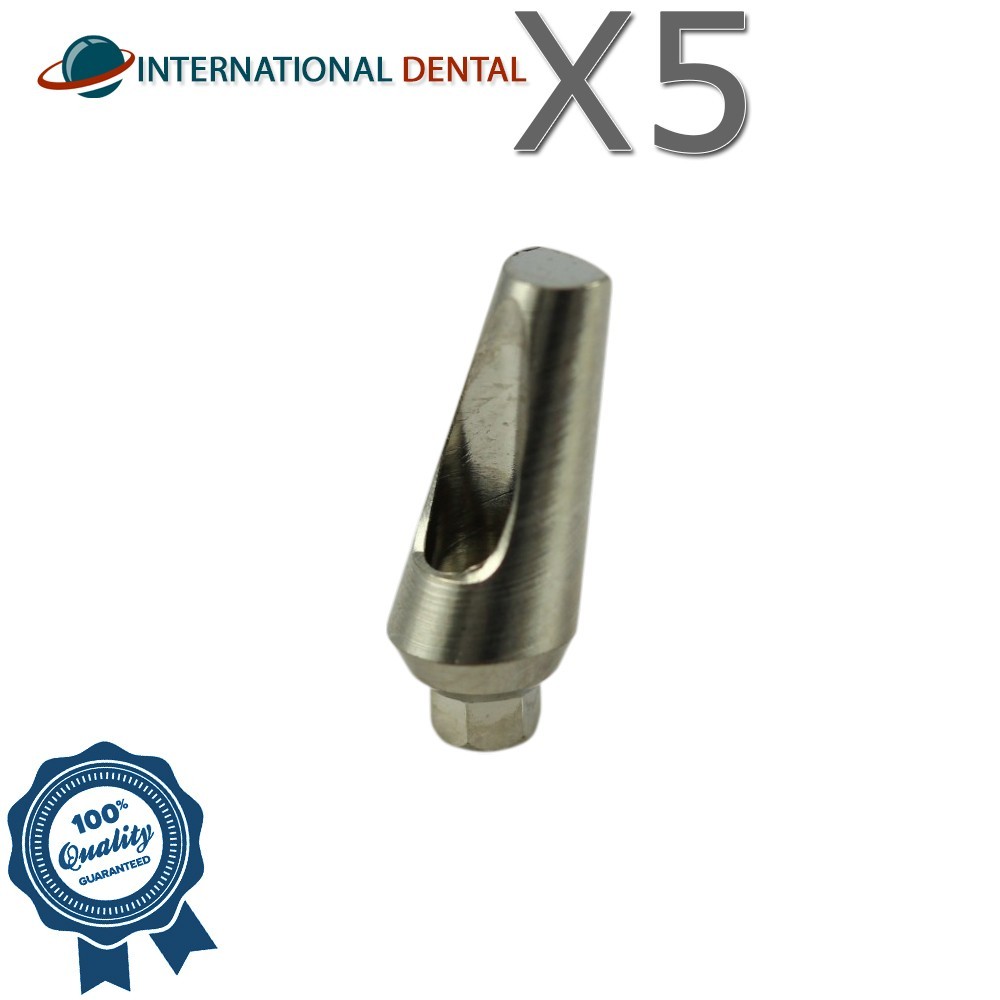 5 Dental Angulated Prosthetic Narrow Platform 25° MIS® Compatible Titanium