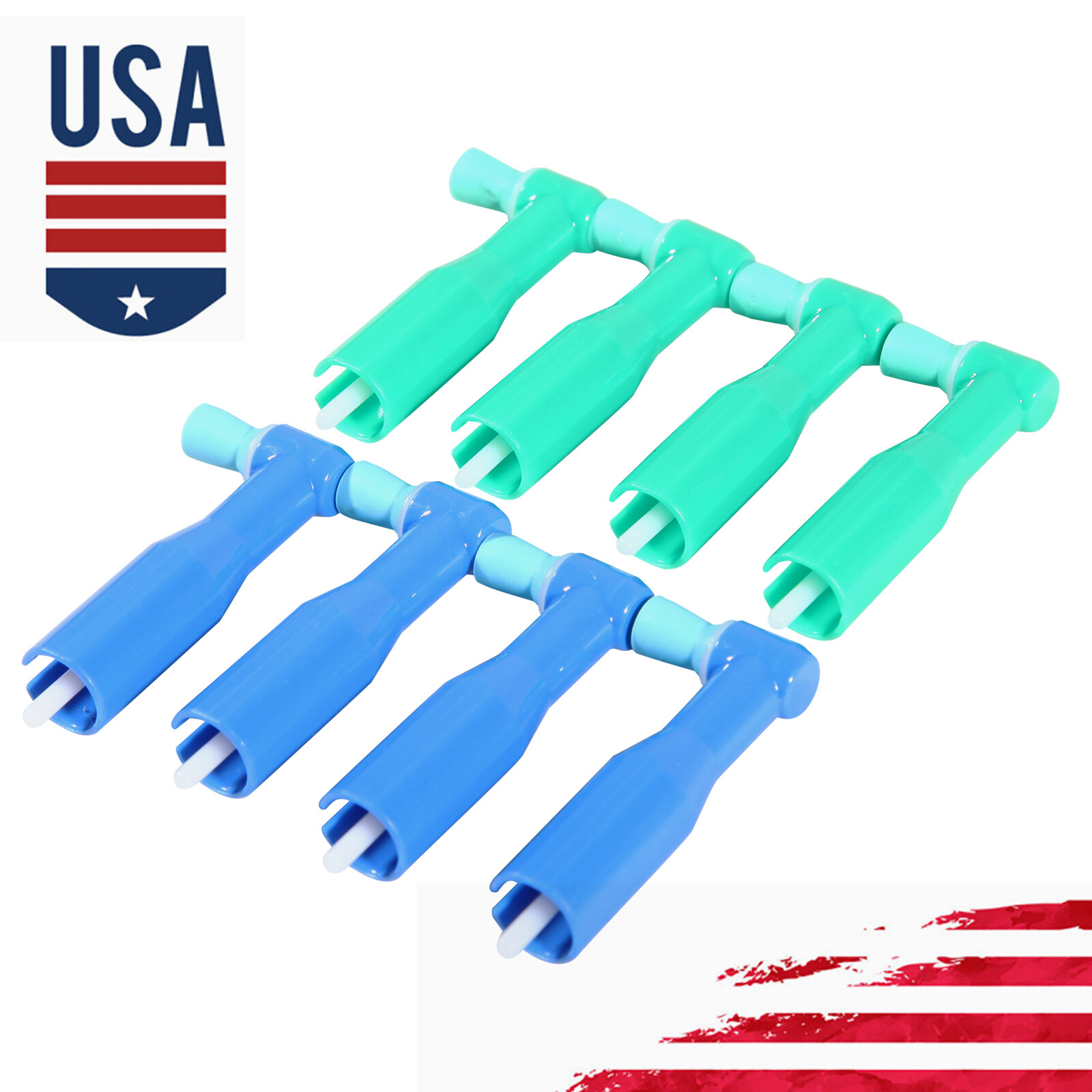 100 pcs Dental Disposable Prophy Angles Top Quality Money back guarantee! Colors